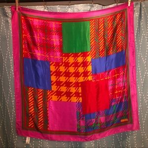 1980’s vintage scarf 100% silk  3 for $30